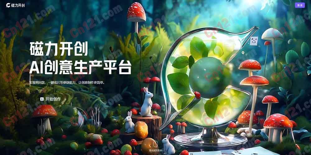 🌟 磁力开创｜快手旗下 AIGC 一站式短视频创意生产平台｜DeepSeek 写手 + 可灵 AI 视频生成 免费体验/按量计费